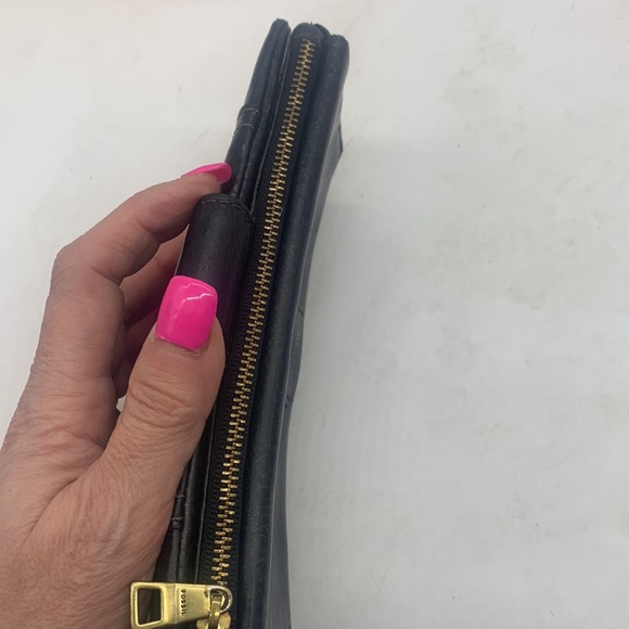 Fossil Black Leather Full Sized Wallet - Picture 4 of 9